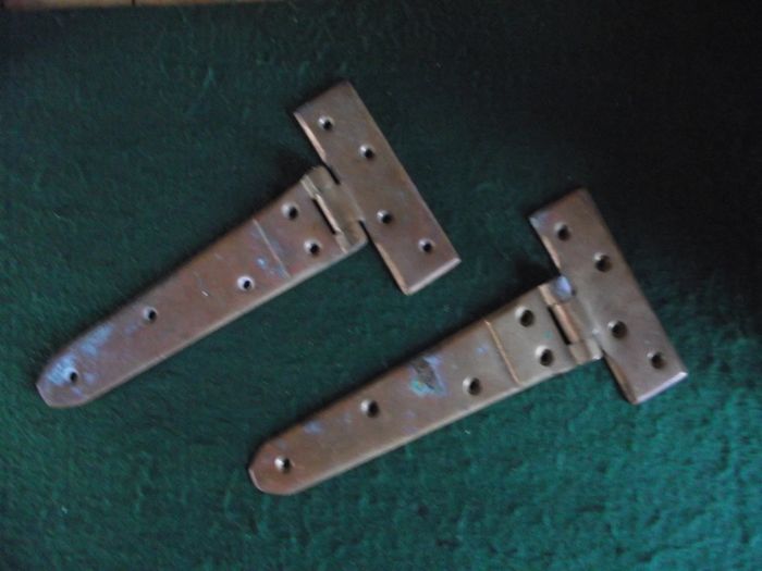 Large Brass Hinges