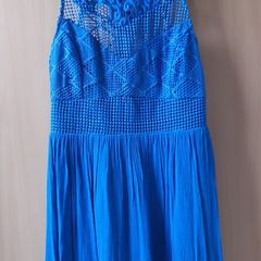 Beautifull blue dress with lace