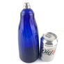 Vintage cobalt blue glass decanter bottle Image 8