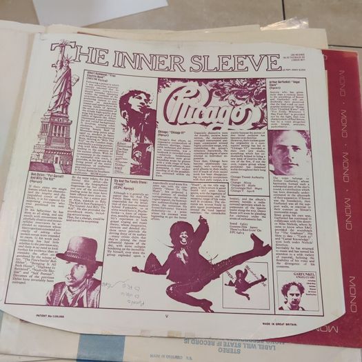 LP record vinyl sleeves and inners