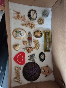 Vintage Brooches Bulk Bundle