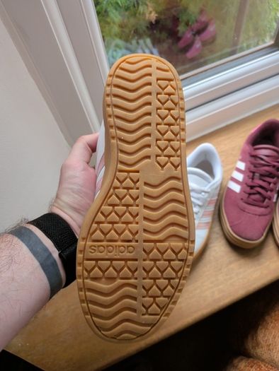 2 pairs of kids adidas runners UK 4.