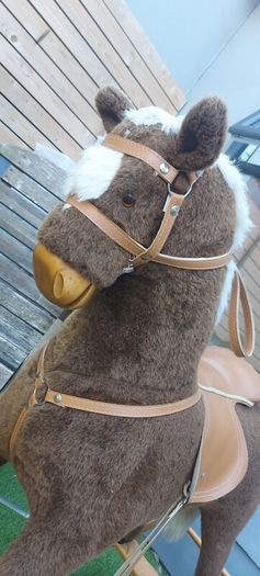Mamas & Papas Classic Plush Rocking Horse
