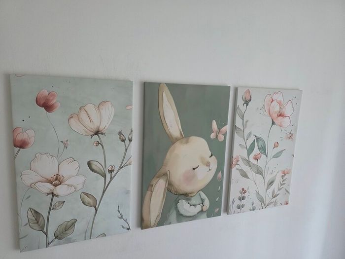 3 kids canvas