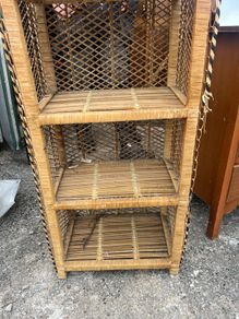 Wicker Display Shelf's