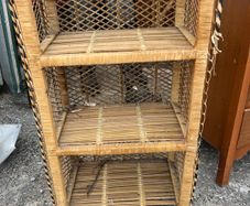Wicker Display Shelf's