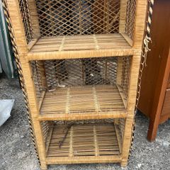 Wicker Display Shelf's