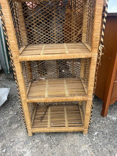 Wicker Display Shelf's