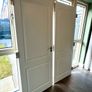 Interior White Wooden Double Doors Image 3