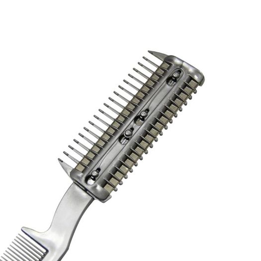 Pet Grooming Comb With Blade Hair Removal