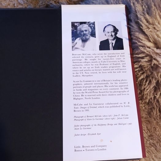 James Joyce/Reflections of Ireland/ Bernard MC Cabe & Alain Le Garsmeur/ 1993