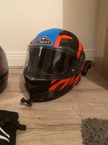 Motorcycle Helmets + Bluetooth system