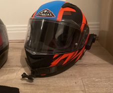 Motorcycle Helmets + Bluetooth system