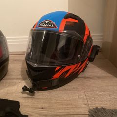 Motorcycle Helmets + Bluetooth system