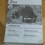Crivit 2-in-1 Camping Fan with LED Light Tent Hanging Hook Portable Battery Operated New Boxed Image 3