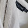 PLT white padded cropped bra top with puff cap sleeves Sz 10UK - Bnwot Image 6