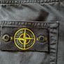 Stone badged chinos black Image 2
