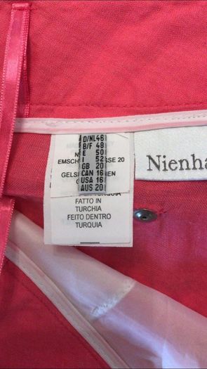 Designer Nienhaus Linen trousers worn once