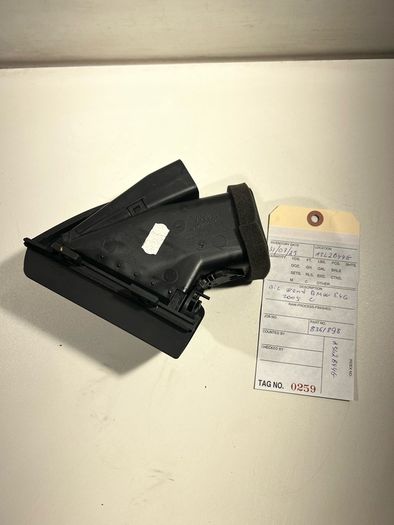 BMW E46 Right / Drivers Outer Dash Heater Air Vent Grill BLACK 8361898 3 Series a3l2b44g