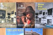 Great Irish Houses  Interiors . 5 X FABULOUS LARGE CATALOGUES. Including Collattin House Wicklow &amp; Castle Blunden.all In Very Good Condition.
