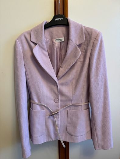 Lilac womens Blazer, size 10UK(38EUR)