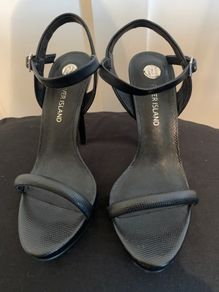 River Island Stiletto High Heels. Size 6. Black