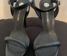 River Island Stiletto High Heels. Size 6. Black