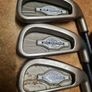 Callaway Big Bertha X-12 Irons 3 4 5 Iron Sand Pitching Wedge Rch 99 Firm Flex Graphite Shaft Image 3