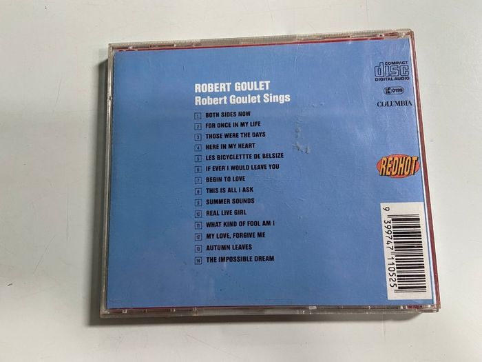 Robert Goulet Sings CD