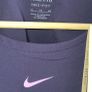NIKE Pro Purple Cropped Long Sleeve Top with Elasticated back detail - Sz XL (Fit 16-18UK) - Bnwt Rrp 45 Image 6