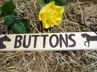 main image for ad Equestrian stable door locker wooden hanging signs plaques with the horse pony name