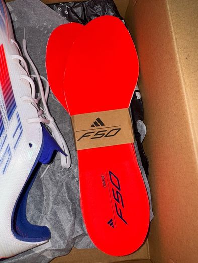 Adidas F50 Elite SG Cloud White Solar Red Lucid Blue IF1299