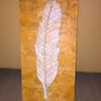 handmade string art feather Image 2