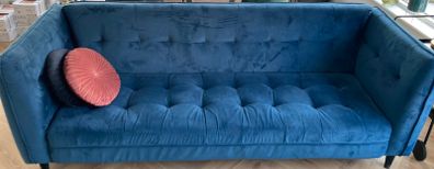 Blue Velvet sofa