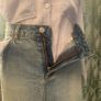 Denim skirt. Size 8 Image 5