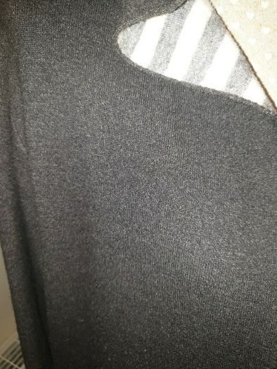 Zara dark grey coatigan uk 8-10