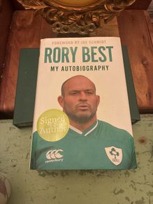 Rory Best autobiography Signed by the Author