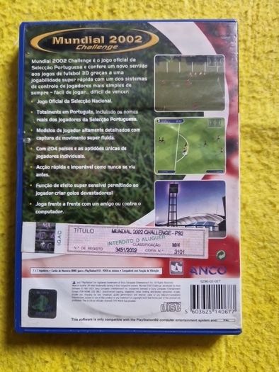 Mundial 2002 Challenge PlayStation2 Ps2 Games Original