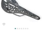 Psyclops Carbon Fibre Pattern Edition | Bike Seat | Bicycle Saddle | Road | Mountain | MTB | BMX | Commuter | Light Weight | Grey & Black | Spyder Web