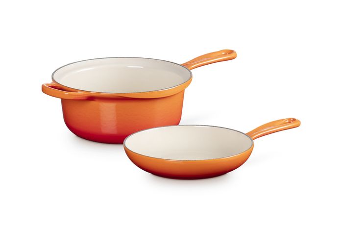Le Creuset Cast Iron 2-in-1 Saucepan