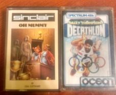 For sale spectrum games Decathlon and oh mummy