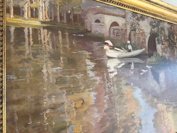 The Bridge at Grez by Sir John Lavery
