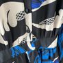 Lipsy Dress in Size 12 - worn only once, gorgeous shades of blue on black background Image 5