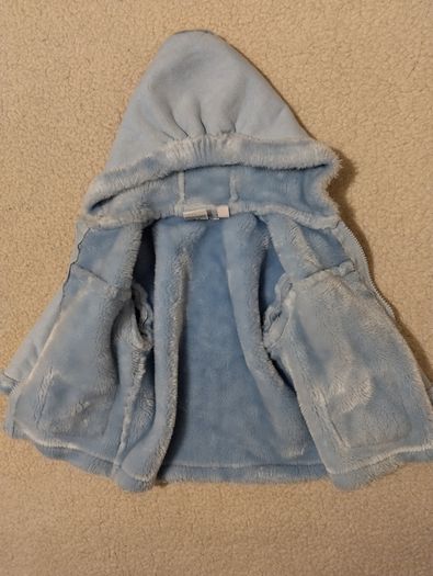 Warm Fleeced Lined Hooded Jacket