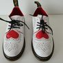 Dr Martens Bentley Joyce uk3 brogue white heart Valentine 1461 Image 5