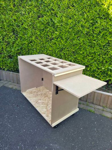 Coffee Cart Fully Collapsible