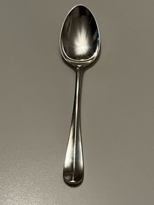 WWII Vintage 1940 Solid Sterling Silver Coffee / Sugar Spoon - Sheffield (Cooper Bros)