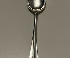 WWII Vintage 1940 Solid Sterling Silver Coffee / Sugar Spoon - Sheffield (Cooper Bros)
