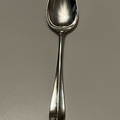 WWII Vintage 1940 Solid Sterling Silver Coffee / Sugar Spoon - Sheffield (Cooper Bros)
