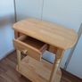 Small Consol Style Table  with Drawer & lower Shelf Image 3